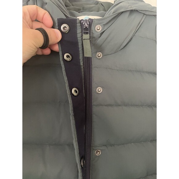 Boden Down Puffer Jacket In Green Women Size 18 - Picture 7 of 11